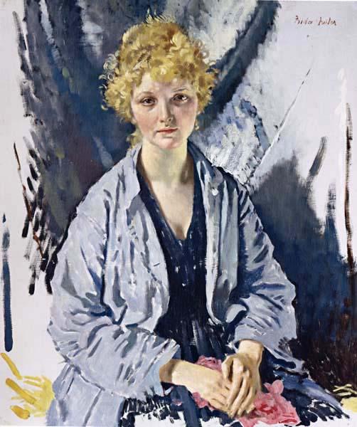 Sir William Orpen The Refugee Norge oil painting art